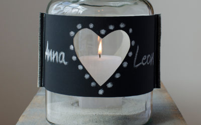 Tafelstoff fürs Windlicht